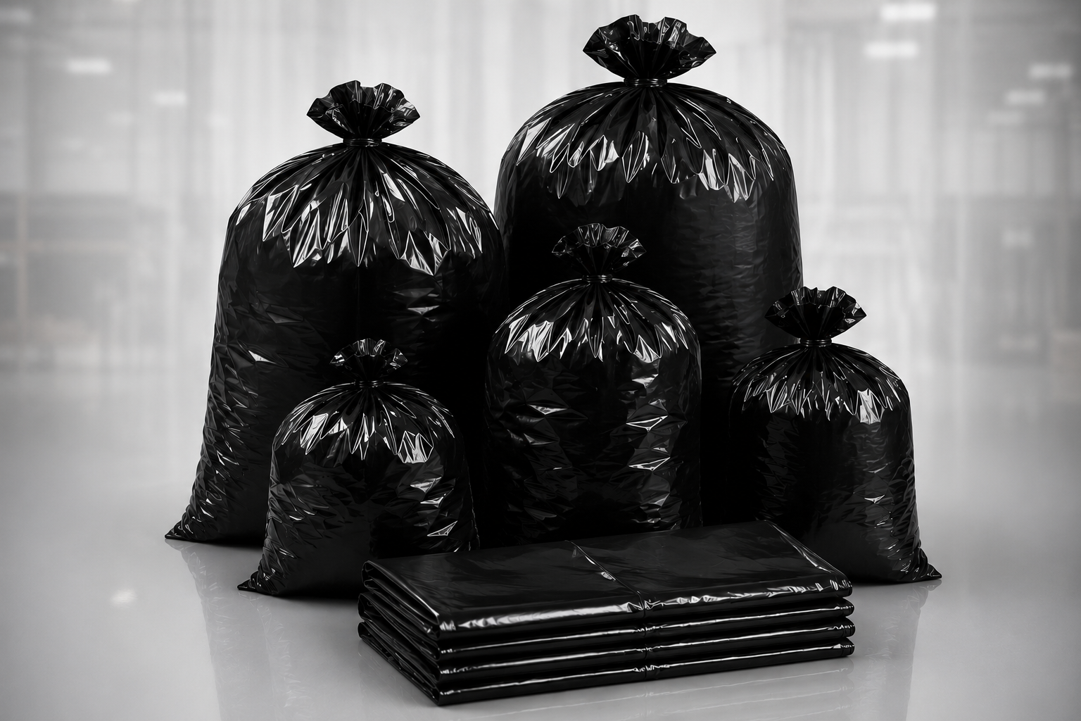 Sacos plásticos para lixo